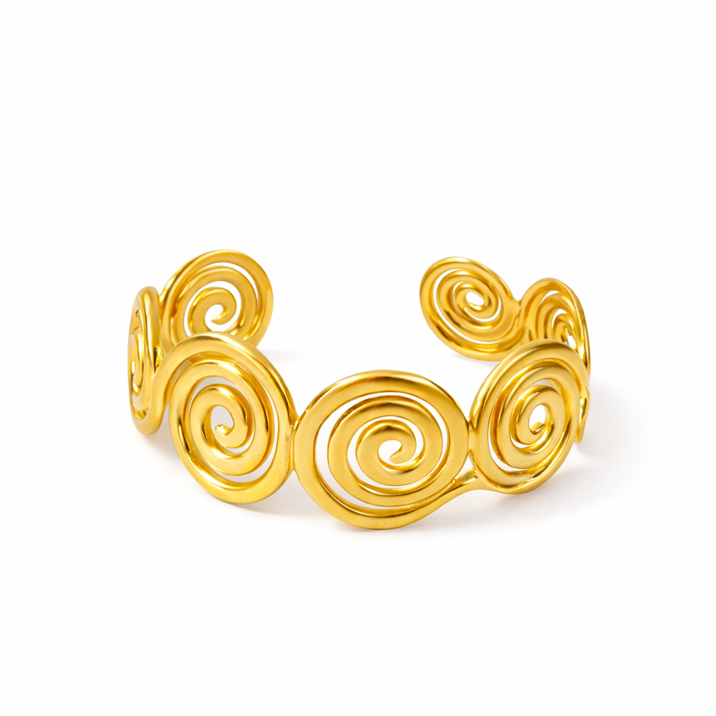 Golden Spiral Bracelet